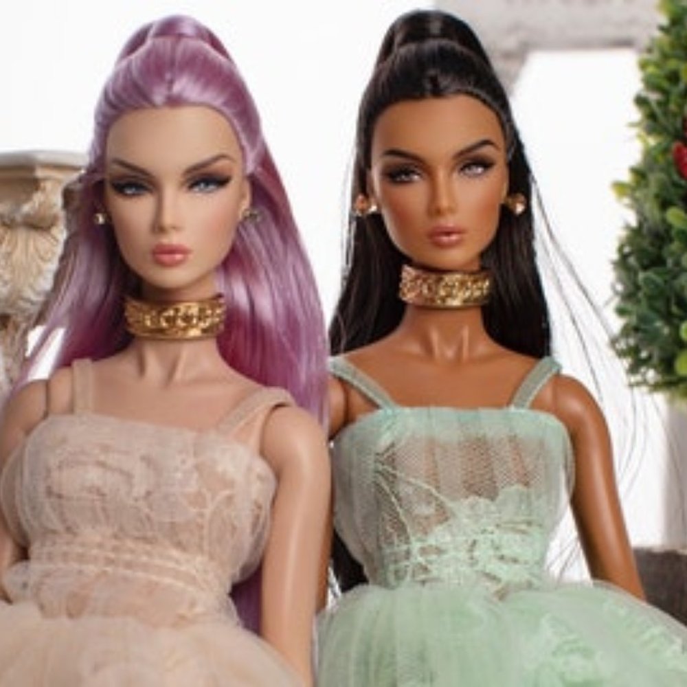 Alice dress for fashion royalty ,